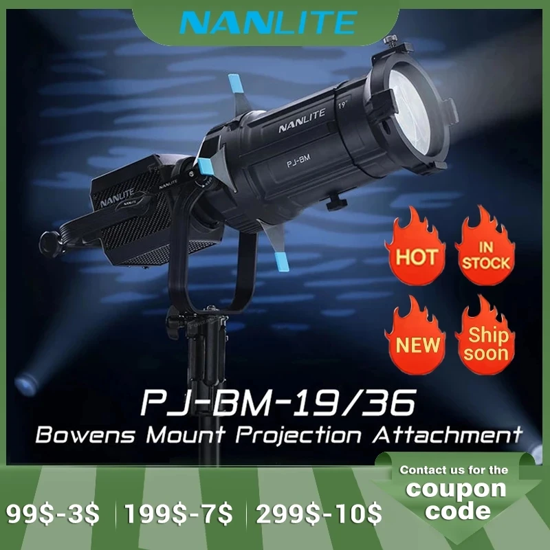 NANLITE PJ-BM-19/PJ-BM-36 Bowen Mount Projection Attachment 