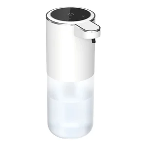 New Arrival 400ml Transparent Water Tank Rechargeable Lithium Battery Touchless Automatic Hand Soap Dispenser for Household