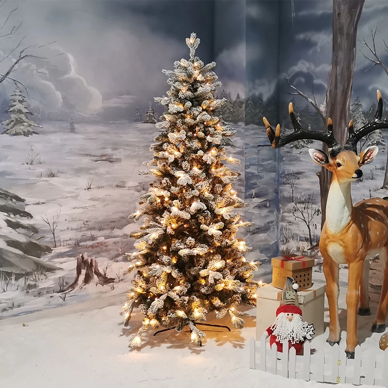 2021 Christmas Original Artificial Snow Flocking Powder For Nature Tree