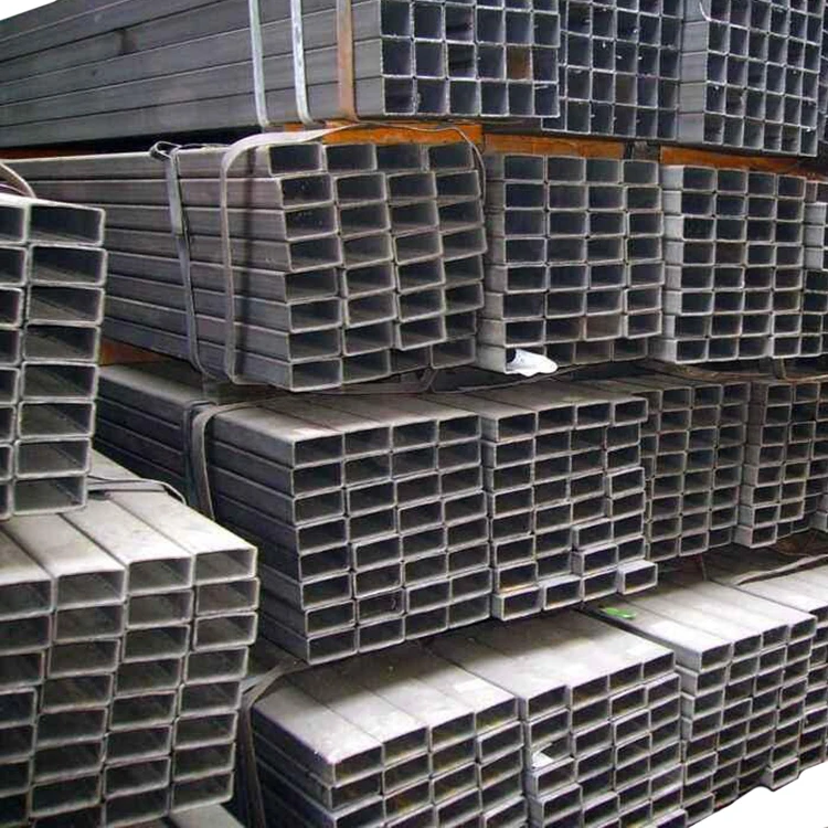 Hot Sale Q235 A36 Hot Dip Galvanized ERW Square&Rectangular Hollow Steel Pipe 50*50 for Structure JIS/KS/BIS Cutting Welding