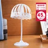 Post-style [hat circumference 45cm, height 30cm] White