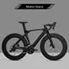 Matte Black-Shimano 105 R7120 2x12S