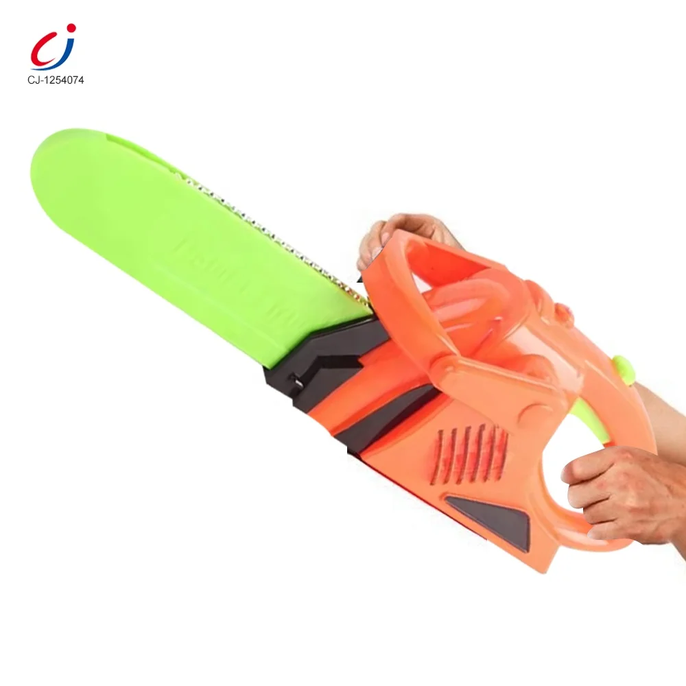 Cheap Electric Power Motor Kids Saw Plastic Chainsaw Toy