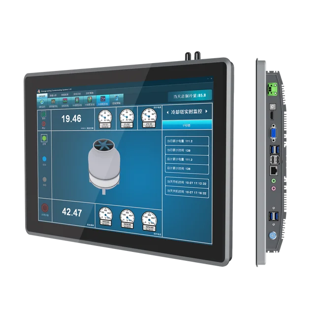 15.6 Inch Quad Core Industrial Android Tablet AMD RK3399 USB IPS Capacitance Touch Screen Industry All in One Panel PC Display