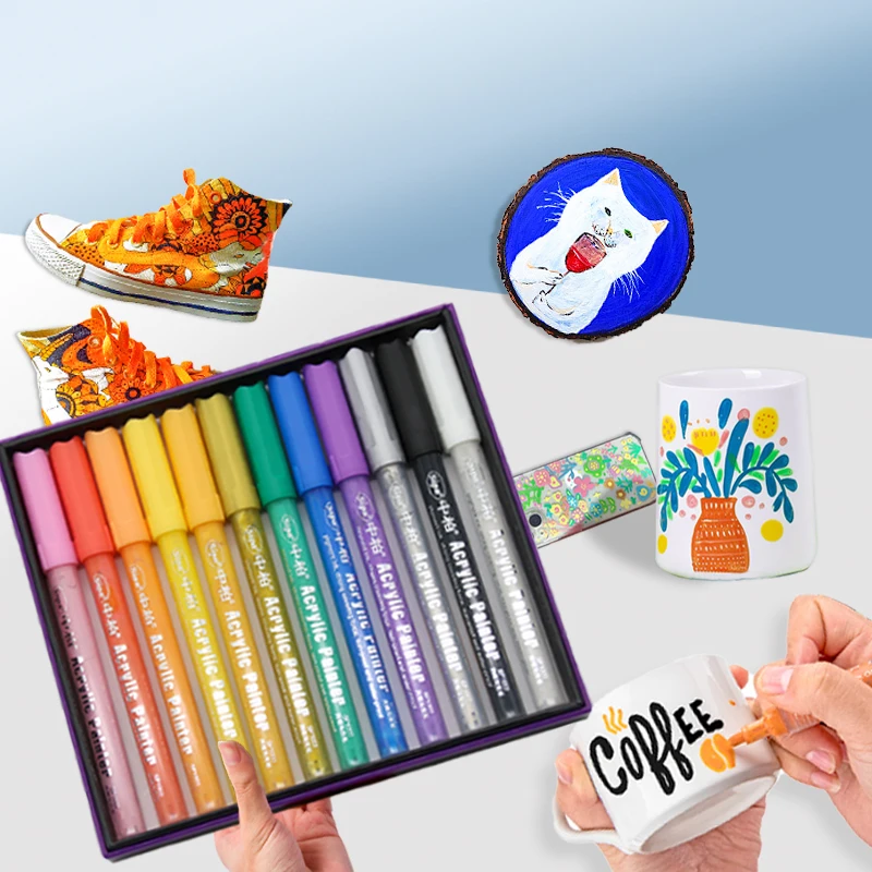Acrylic Paint Walmart Fabric Pens Painters Markers Paint Pens