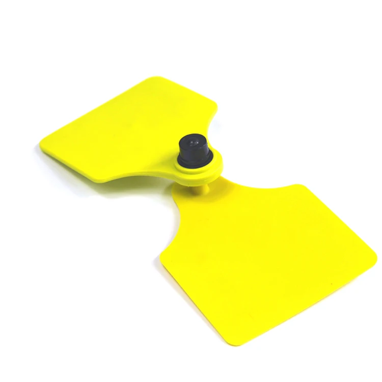 Biggest Factory Nfc Animal Ear Tag Low Shedding Rate Round for Long Range Rfid Cattle with Best Price