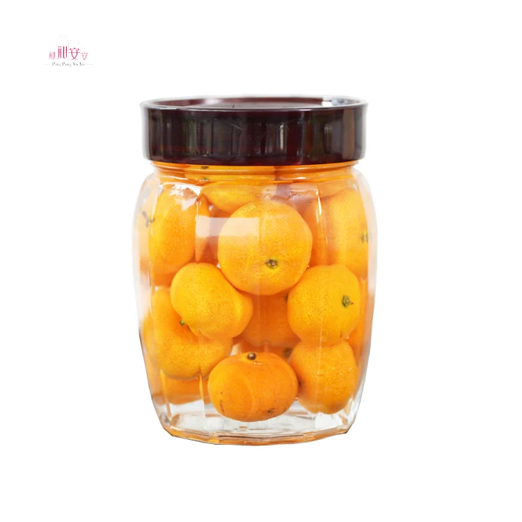 High Quality Hermetic Glass Jar Kitchen Storage Containers With Acrylic Lid Buy High Quality Hermetic Glass Jar Kitchen Storage Containers Glass Jar Product On Alibaba Com