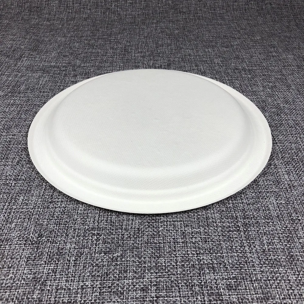 Wholesale 9 Inch Customised Round Disposable Dinnerware Paper Dinner