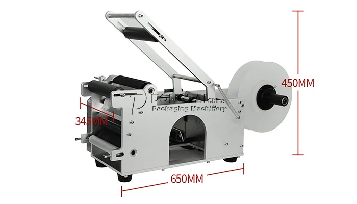 Manual Sticker Labeling Machine for Manufacturing Adhesive Label ...