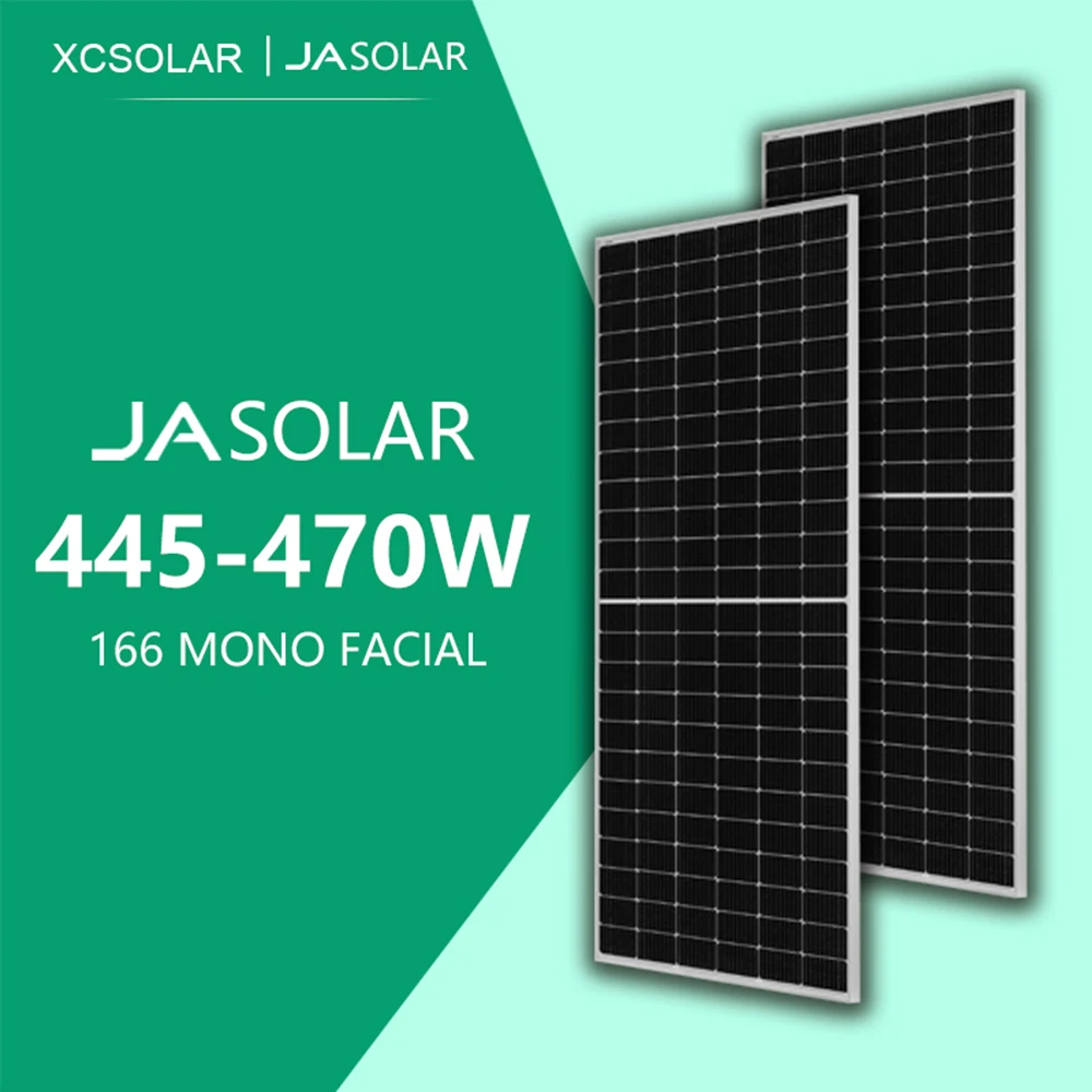 JAソーラー 435W 455W モノハーフセル120 ソーラーパネル 太陽光発電 