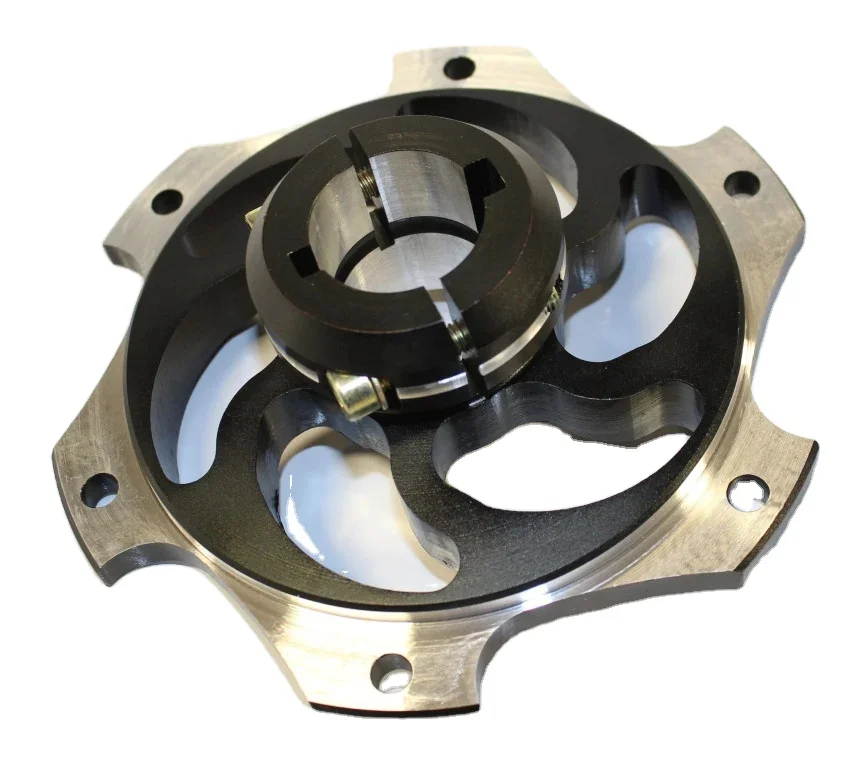 CNC Professional Production Customized Go Kart Sprocket Hub. 1.25 Inch Bore for Split Aluminum Sprockets.Silver