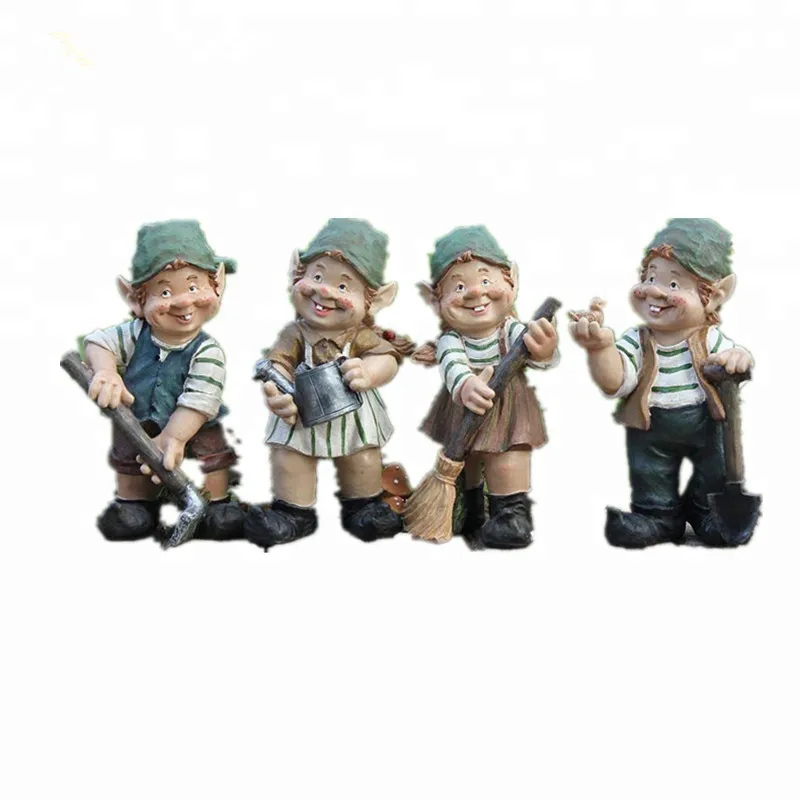 Download Happy Resin Elf Garden Gnome Gardener Decorative Set Ornament Buy Gardener Gnome Elf Garden Decorative Item Garden Gnomes For Sale Product On Alibaba Com