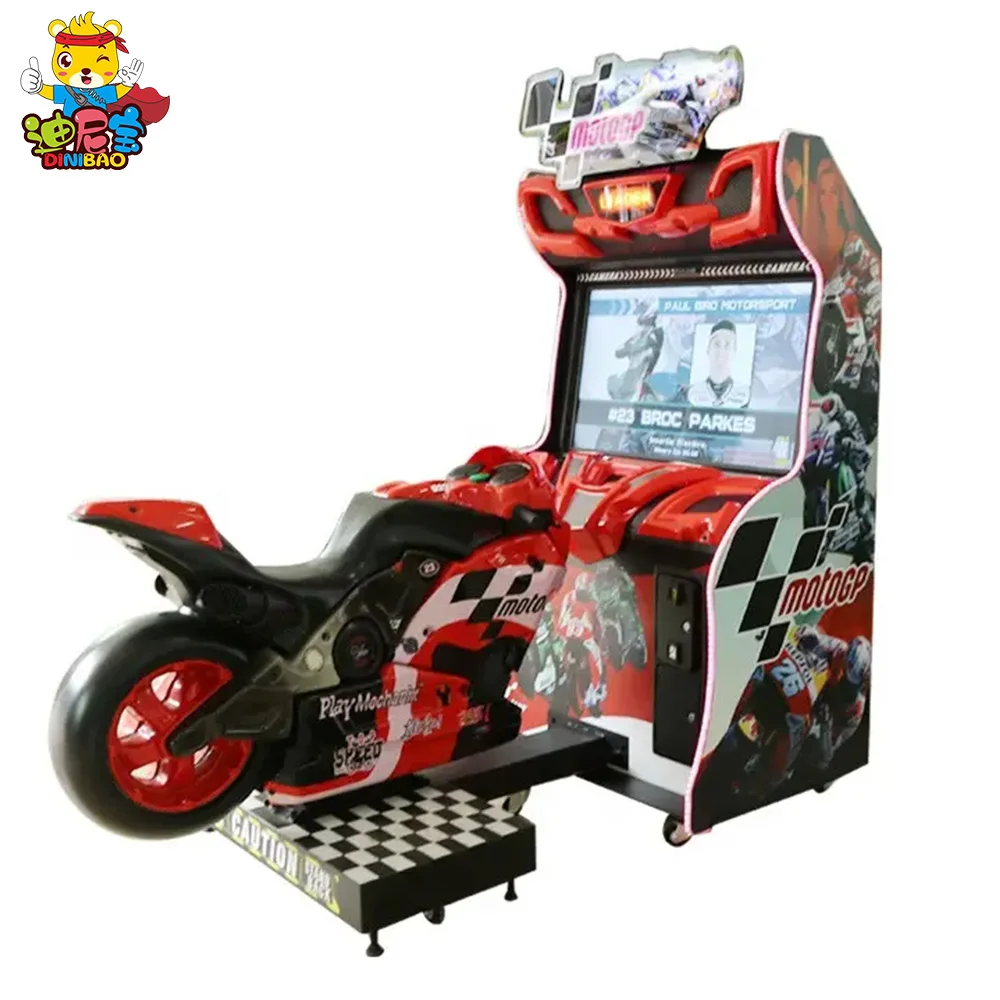 핫 세일 동전 작동 모토 GP 시뮬레이터 레이싱 카 아케이드 게임기 판매