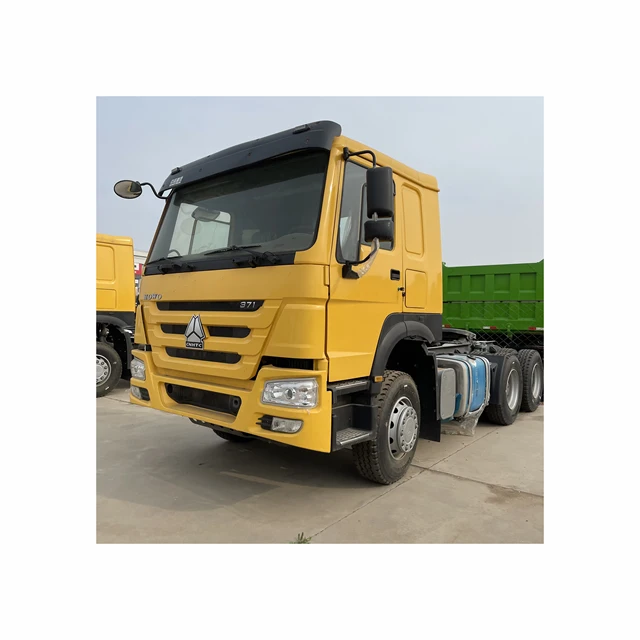 SINOTRUK HOWO 371 horsepower 6X4 heavy duty diesel used tractor originally from China