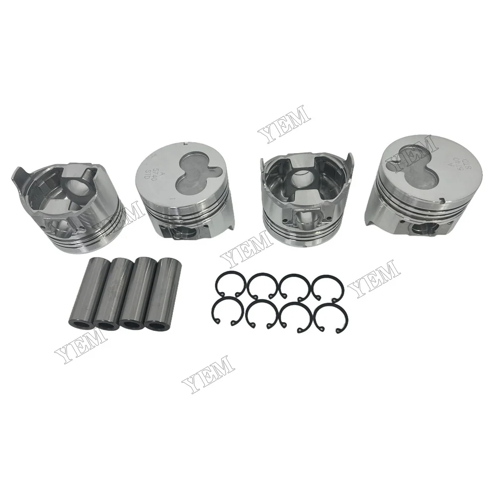 4LB1 Overhaul Rebuild Kit for Isuzu Gasket Piston Set 4