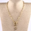 Pentagramma vuoto d'oro