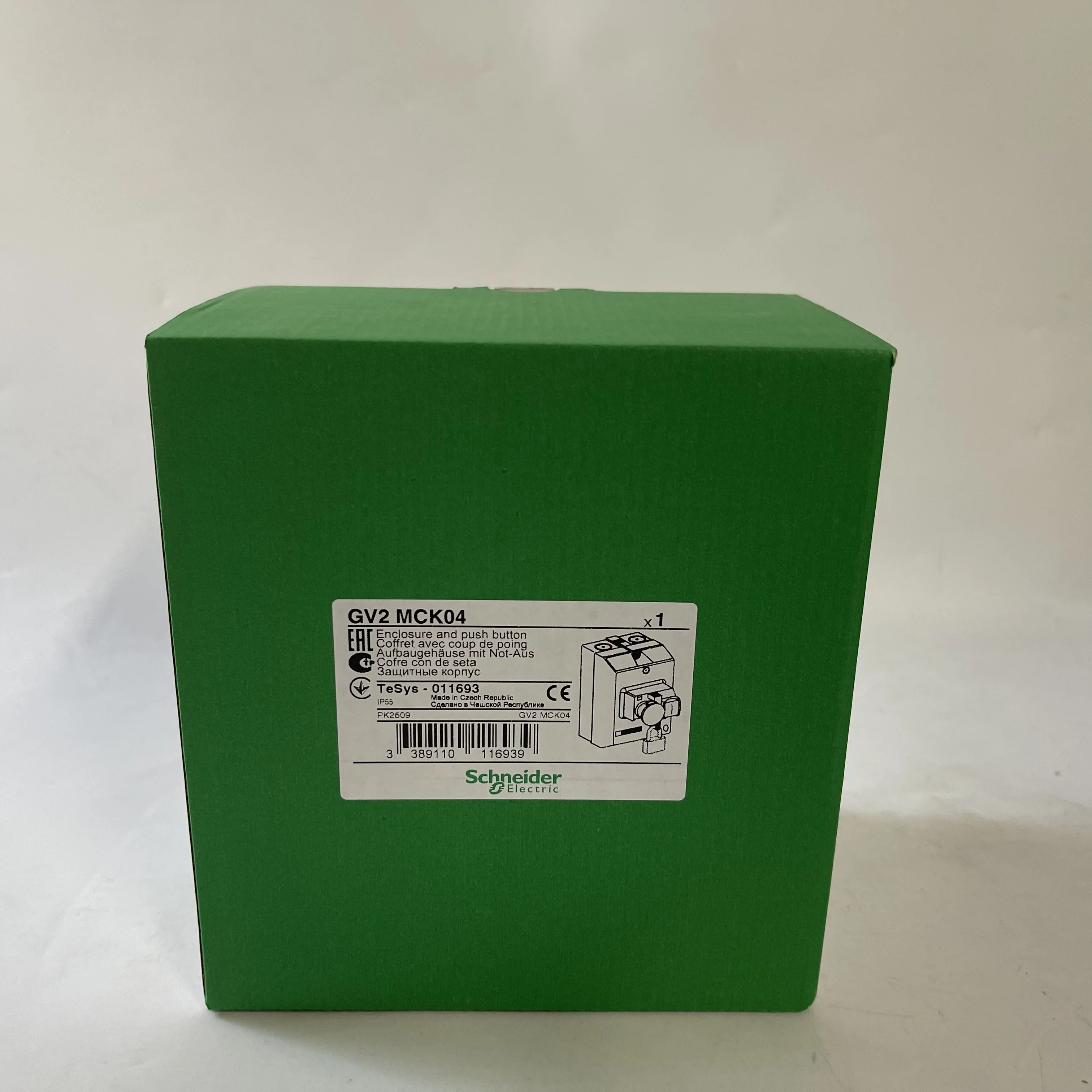Schneider Enclosure and Push Button GV2MCK04 Schneider Enclosure and Push Button GV2MCK04