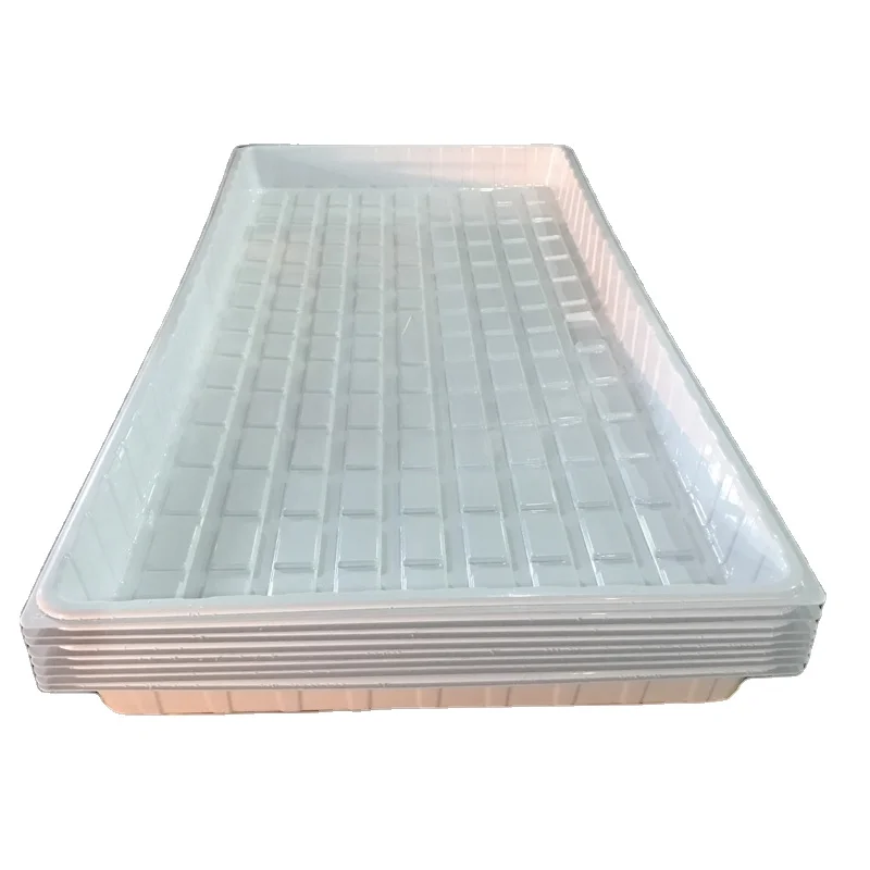 Vacuum Forming ABS Plastic 4x6 4x8 Planting EBB Flow Table Tray for Sale