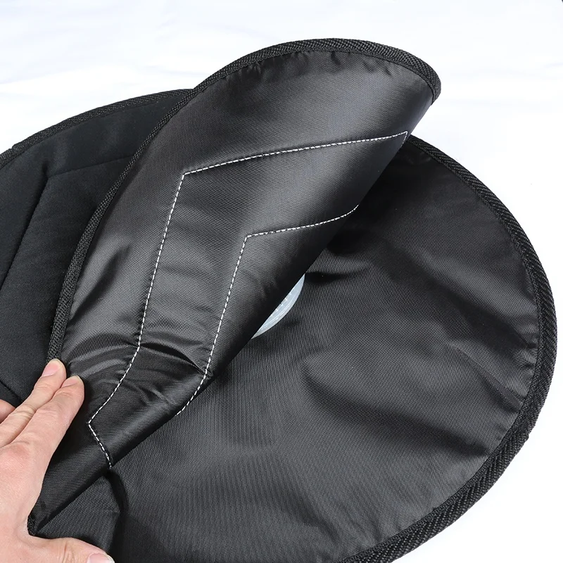 Черный мягкий удобный Ткань 360 градусов поворотное сиденье Подушка офисное кресло автомобиля