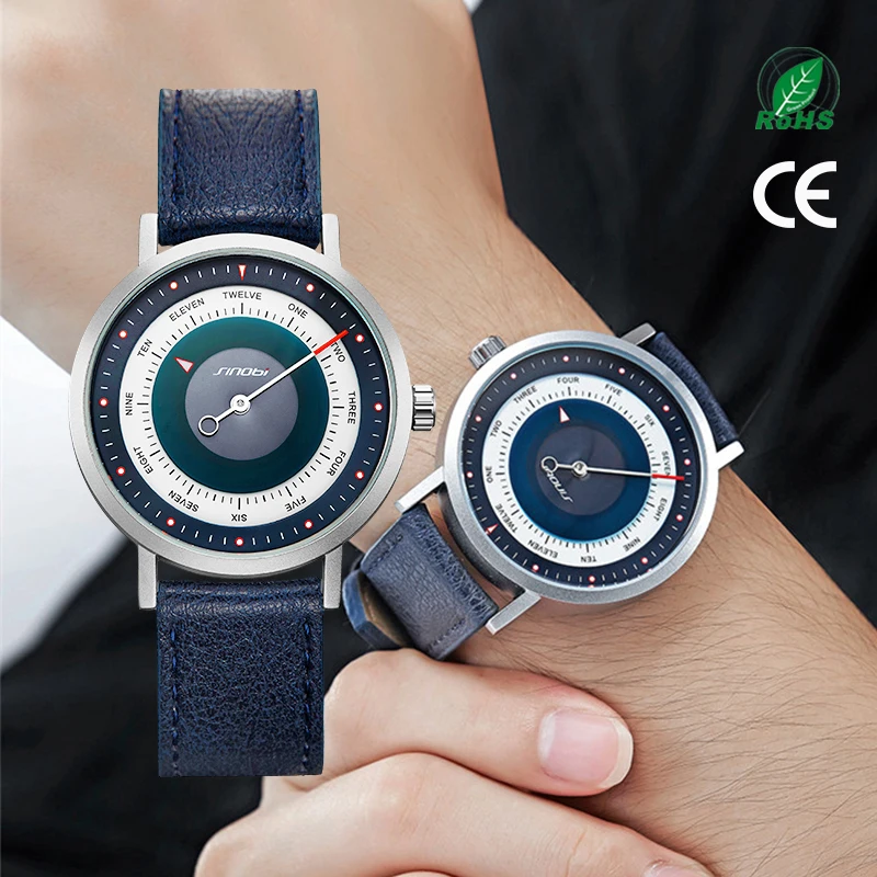 Sinobi Single Needle Quartz Watch for Men