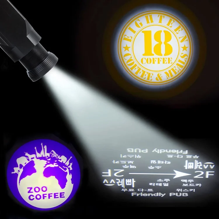 Gobo Projector 15400w Led Laser Logo Light Projector Outdoor Projector