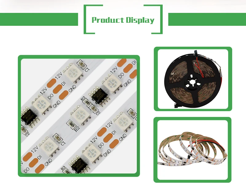 60leds ws2811 strip light