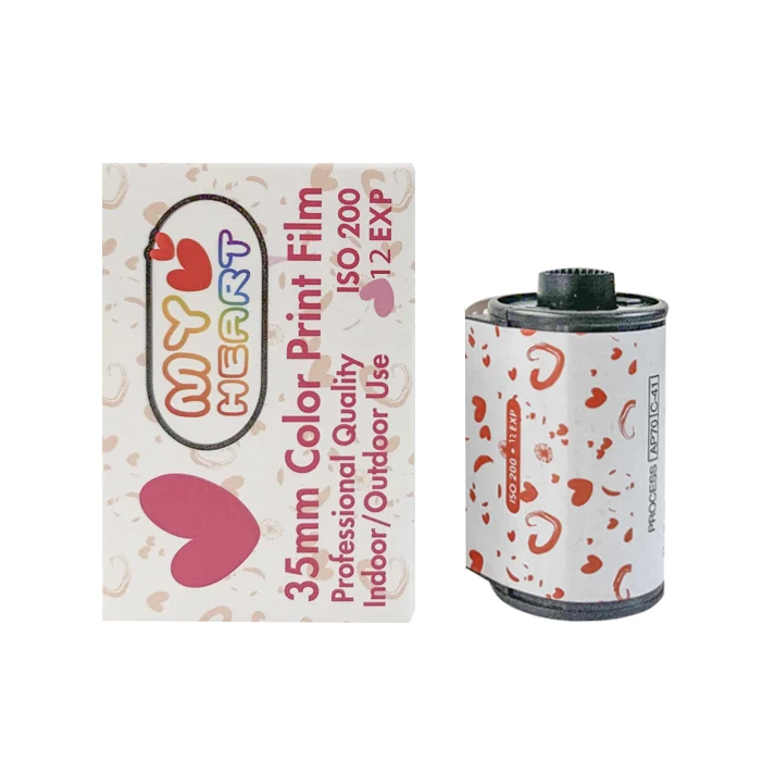 Custom 35mm Color Film For Disposable Camera Negatives 200 Iso18 Exp