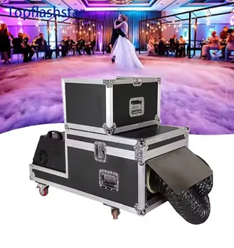 3000W High Power Water Fog Machine Low Lying Mist Haze DJ Stage Lighting Concert Wedding Party Event Performance Effect