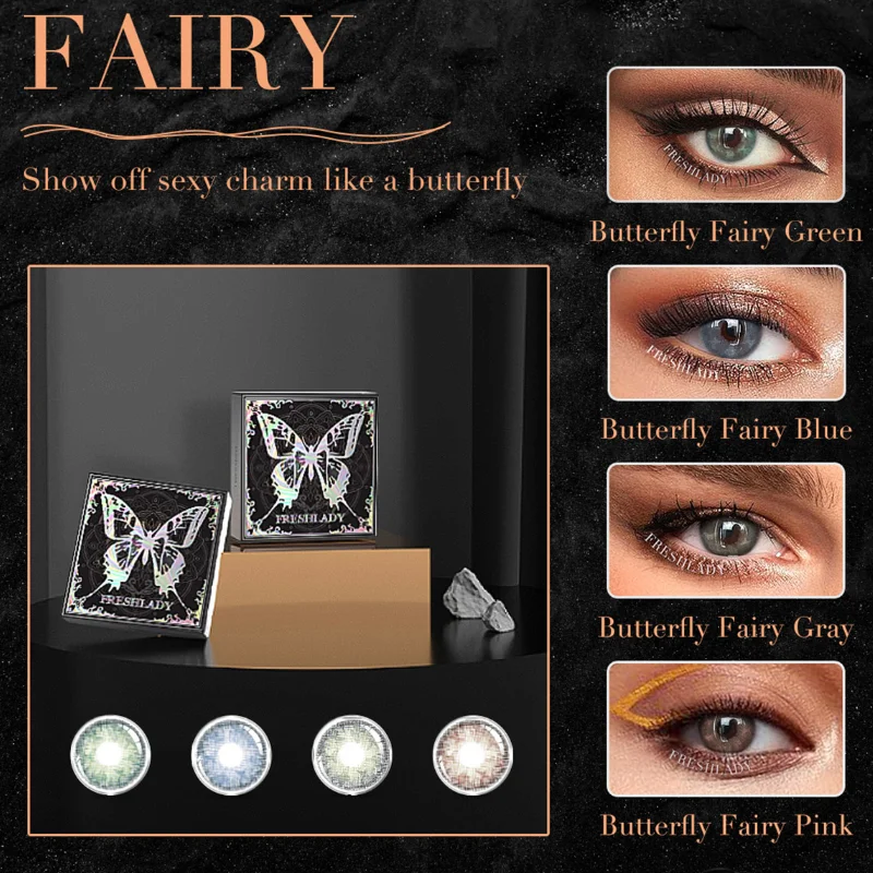 Liangguo Butterfly Fairy Series Wholesale Colored Contacts Halloween Lenses