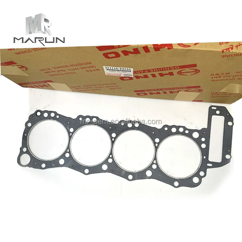 Original S1115-E0152 Head Gasket J08E J05E for Excavators Diesel Engine Construction Machinery Japan