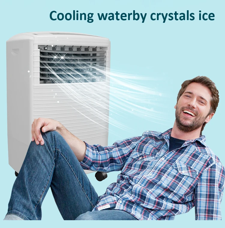Made in China Environmental Protection Water Air Cooler Portable Desktop 20L Rechargeable air Cooler Evaporative with Ice Pack