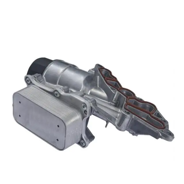 Aluminum Engine Oil Cooler For Mercedes-Benz C230 C280 C300 C350 E350 GLK350 ML350 R350 2005-2015 V6