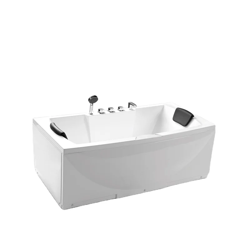 Best Acrylic Bathtubs Brands Triangular Accessory Jet Whirlpool Pillow Luxurious Spa Sitting