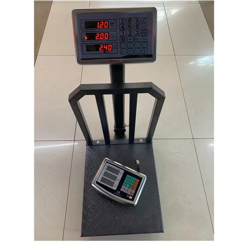 Electronic Scale Commercial Electronic Platform Scale LED Weighing Fruit and Vegetable Scale 150kg