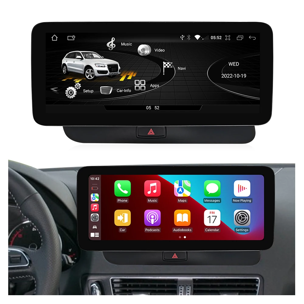 thumbnail image 2 of 12.3 Inch For Audi Q5 SQ5 (2009-2017) - Android 13, 4+64GB 2 of 11