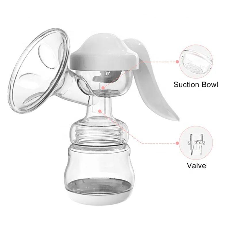 PPSU Material Manual Breastfeeding Pump Woman Breast Milking Machine Silicon Breastfeeding Feeding Pump