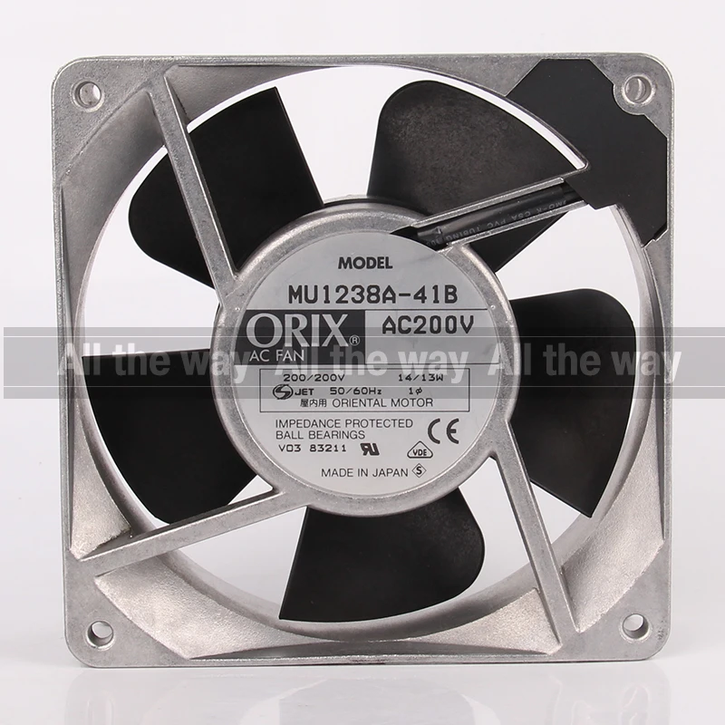 新品日本製オリックスAC200V 14/13W EC DC 120x120x38MM 12CM 12038高 