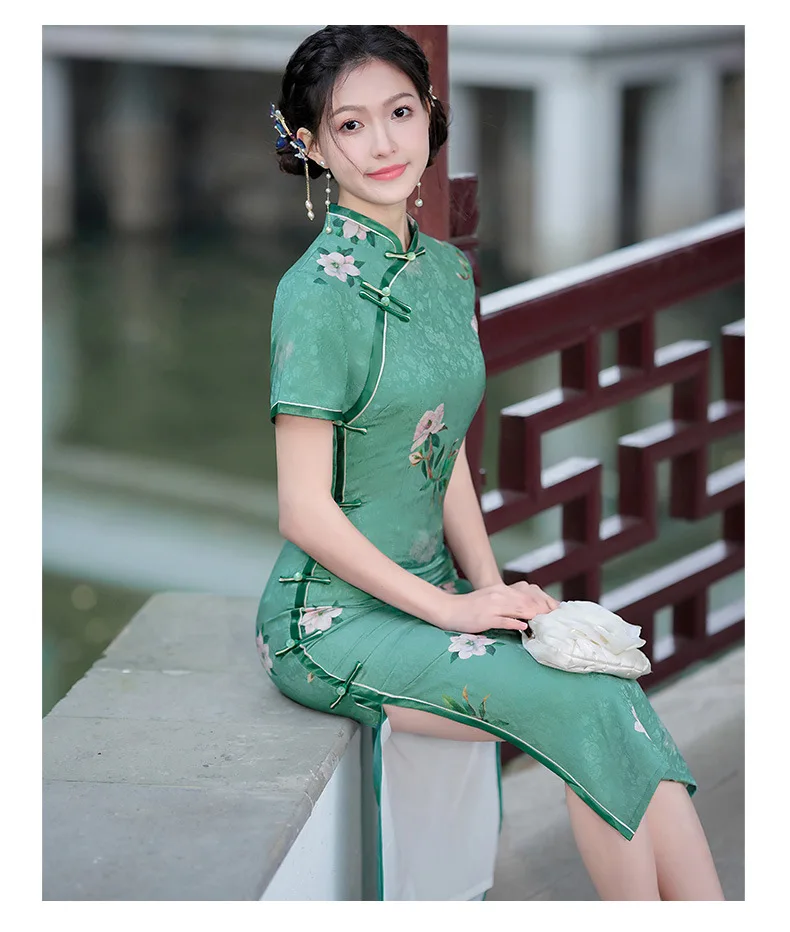 Spring Dresses 2025 Classical Improvement Chinese Traditional