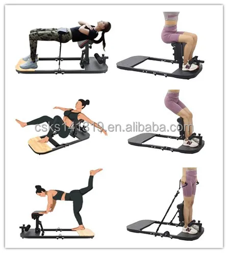 Customized Exercise Hip Up Trainer Fitness Workout Portable Hip Thrust Machine Thigh Button Buttock Hip Up Trainer manufacture