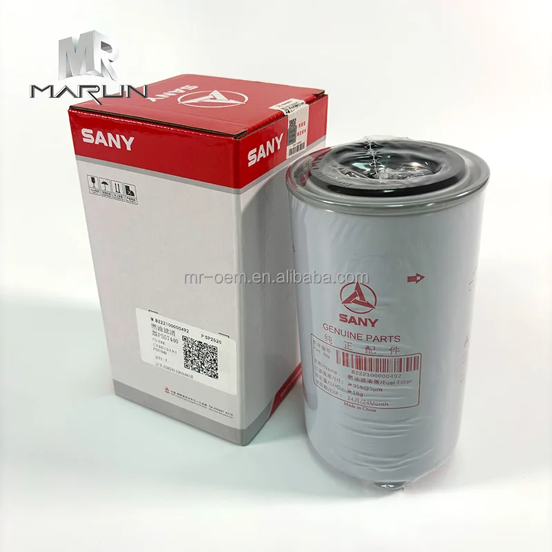 P557440 4192631 Fuel Filter B222100000492 for Engine Excavator Parts Original Quality 99.5% Filtration Efficiency Diesel