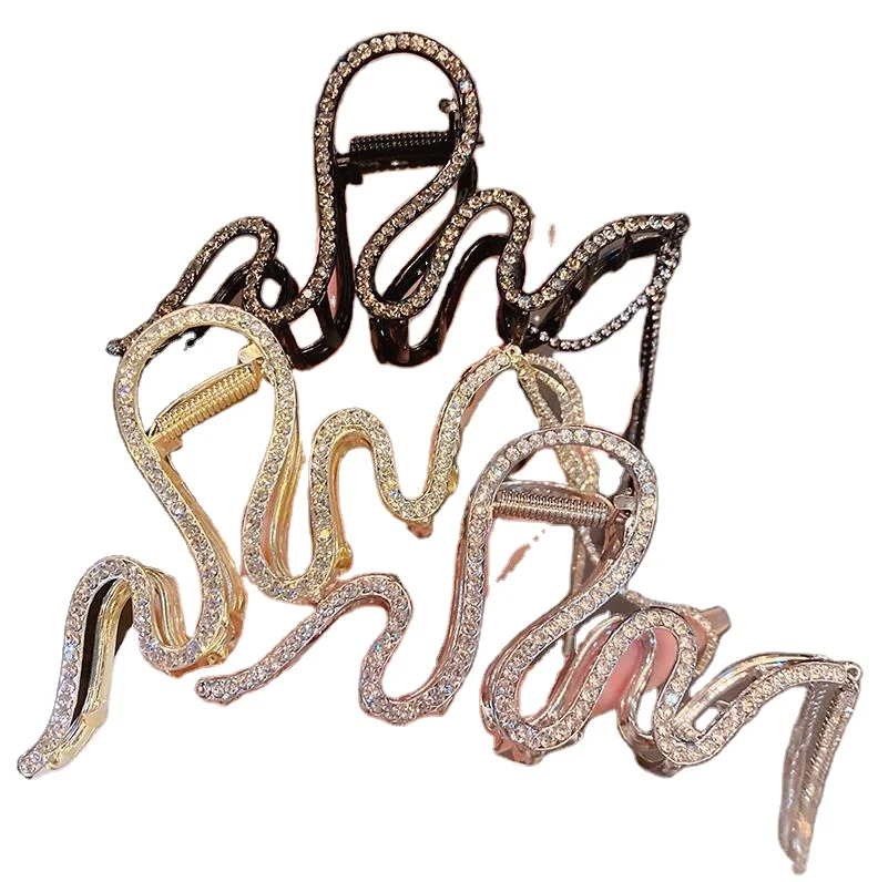 Заколки для волос со стразами и кисточкой блестящие заколки с кристаллами женщин Геометрическая заколка модные аксессуары