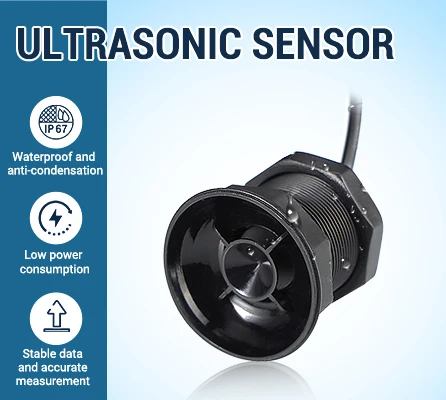 DYP-A13 3.3~24V Wide Voltage Power Supply Low Power Consumption Smart Waste Bin Full Level Monitoring Sensor