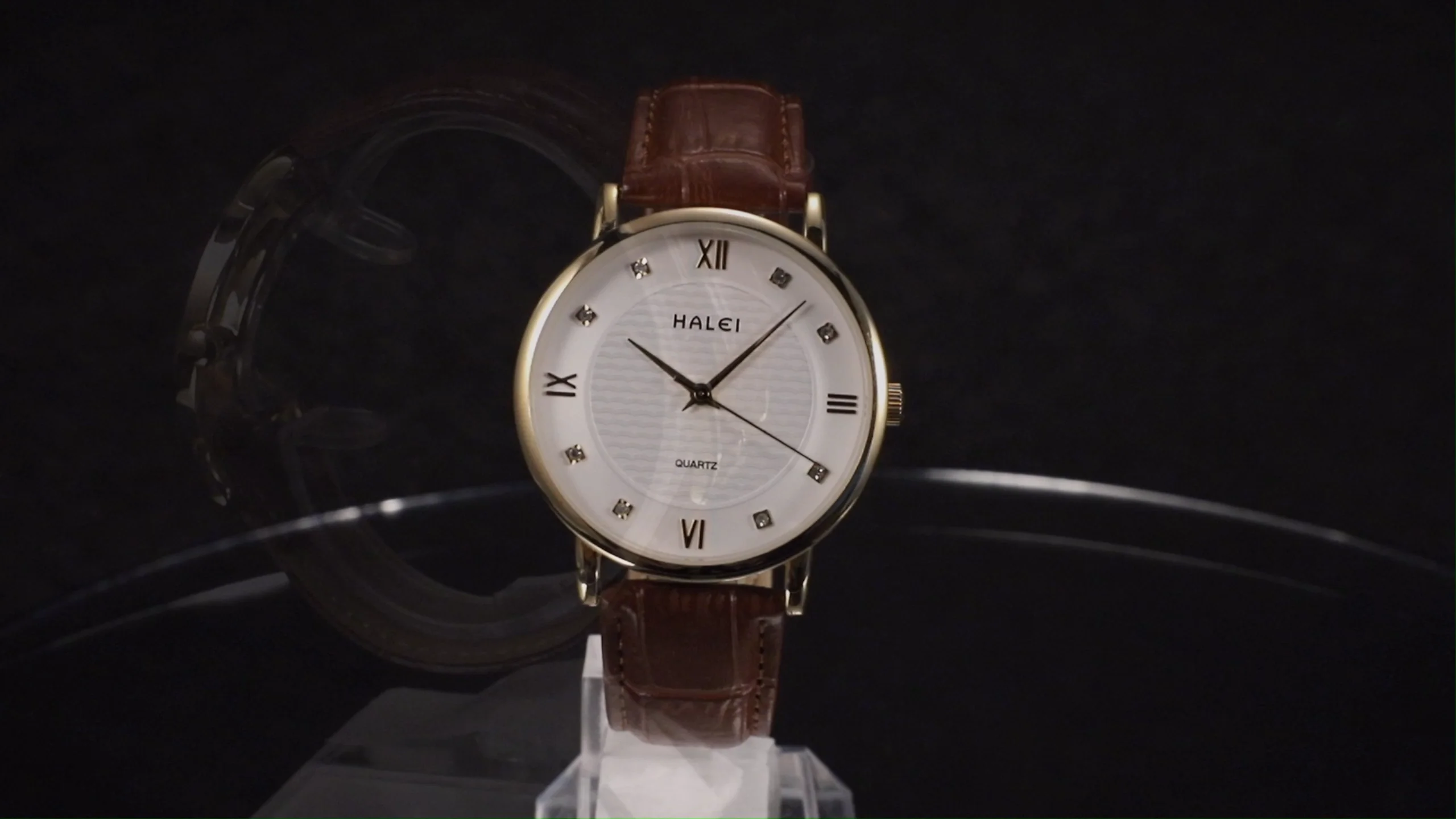 HALEI Brand Couple Classic Watch