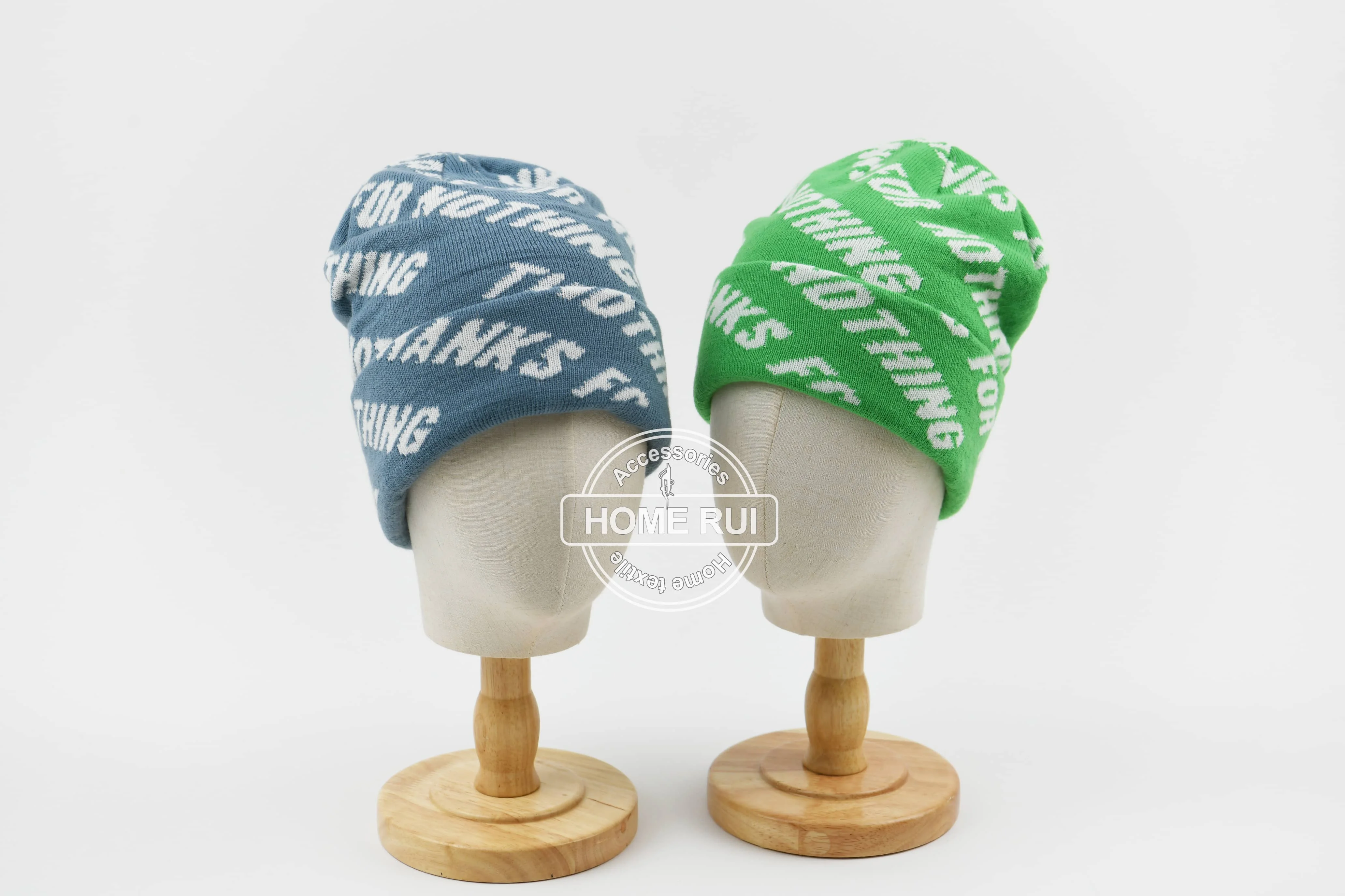 Streetwear Fisherman Unisex Designer Beanie Hats Custom Logo