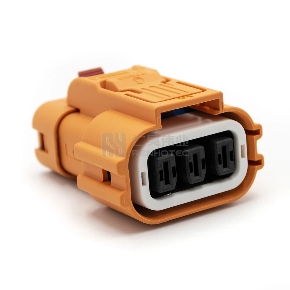 High Voltage Connector Hvil Hv Connectors 2 Pin Ip67 Metal Amphenol