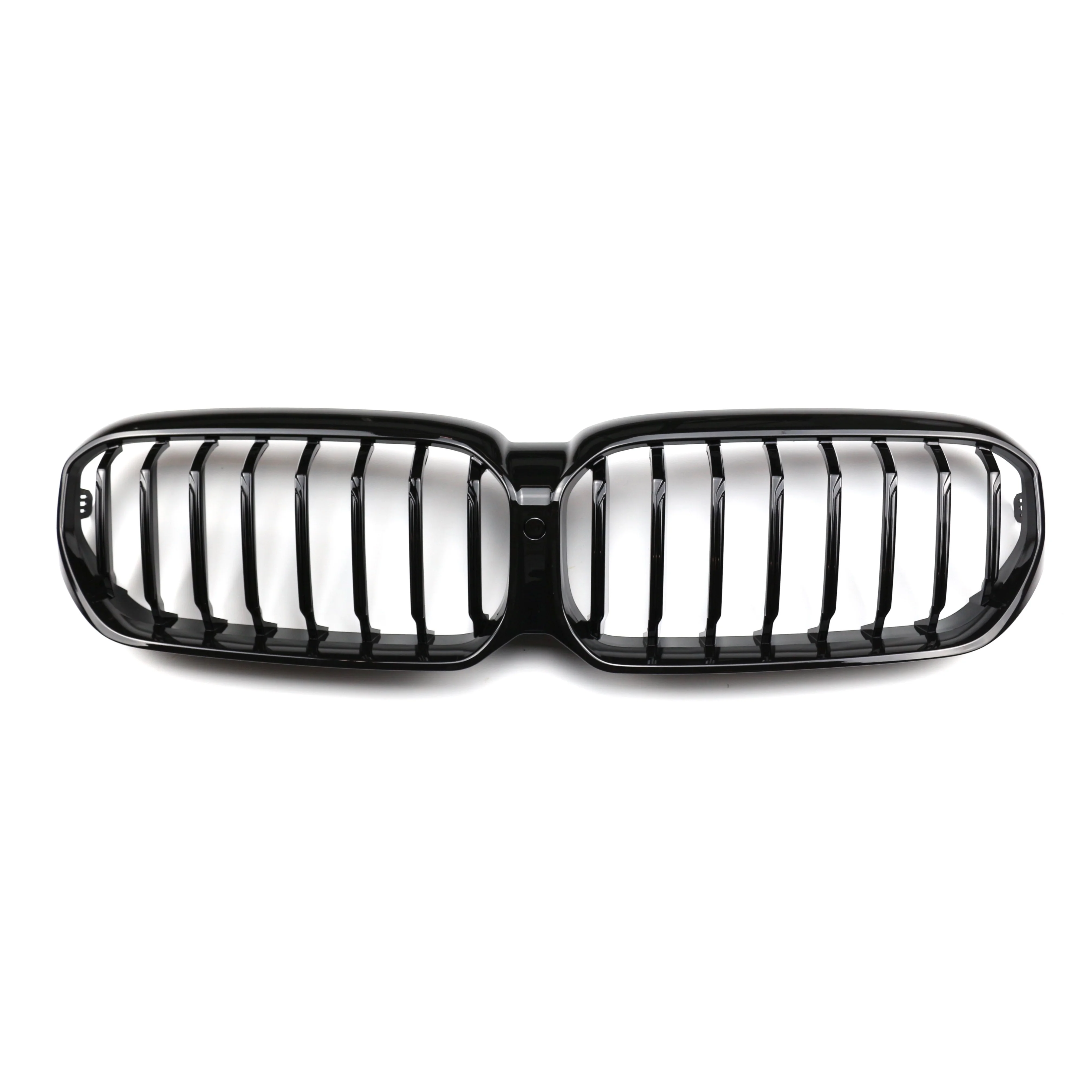 product tiypeor car front kidney grille black front bumper grill carbon fiber single slat car grills for bmw 5 series g30 2020-11