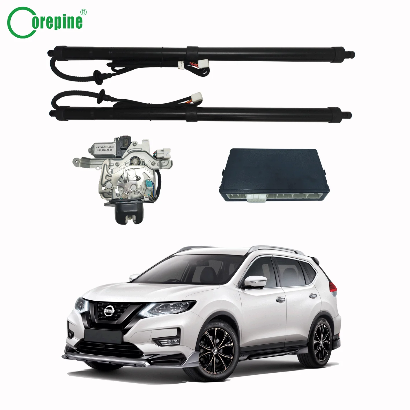 Corepine Smart Electric Power Automatic Car Tailgate Lift System Kit Body Parts for 2014-2021 Nissan X-Trail