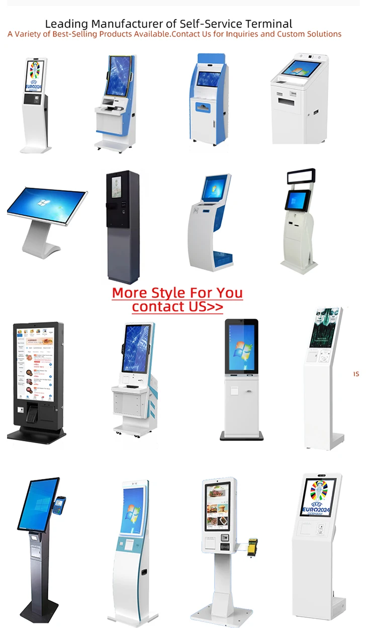 Bank Machine Kfc Bar Order Self Service Kiosk Way Finding Machine With ...