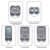 Protector de lente para iPhone 15-17