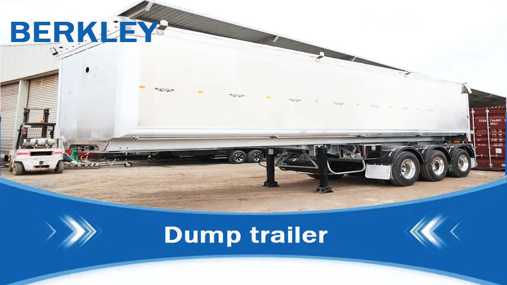 Berkley Heavy Duty Hydraulic Cylinder Tipping Dumper Truck Trailer